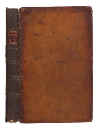 [JOHNSON, SAMUEL.]  Political Tracts. Containing, The False Alarm. Falklands Islands. The Patriot; and, Taxation No Tyranny.  1776